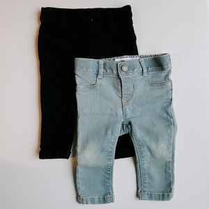 6-12m Set of 2 Baby Pants